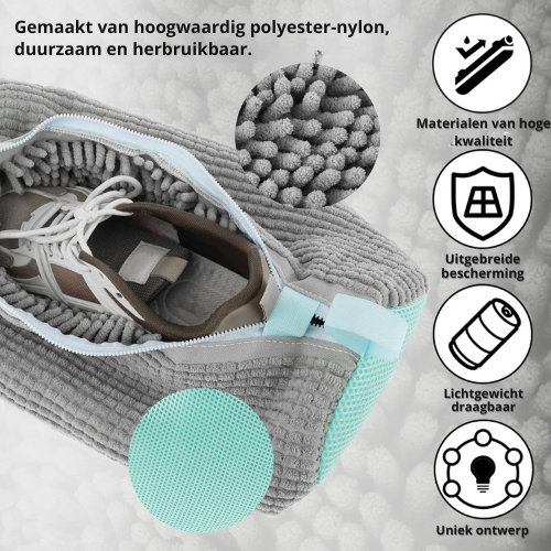 Schoenreinigingszak – Bescherming – Voor Wasmachine – Voor Schoenen