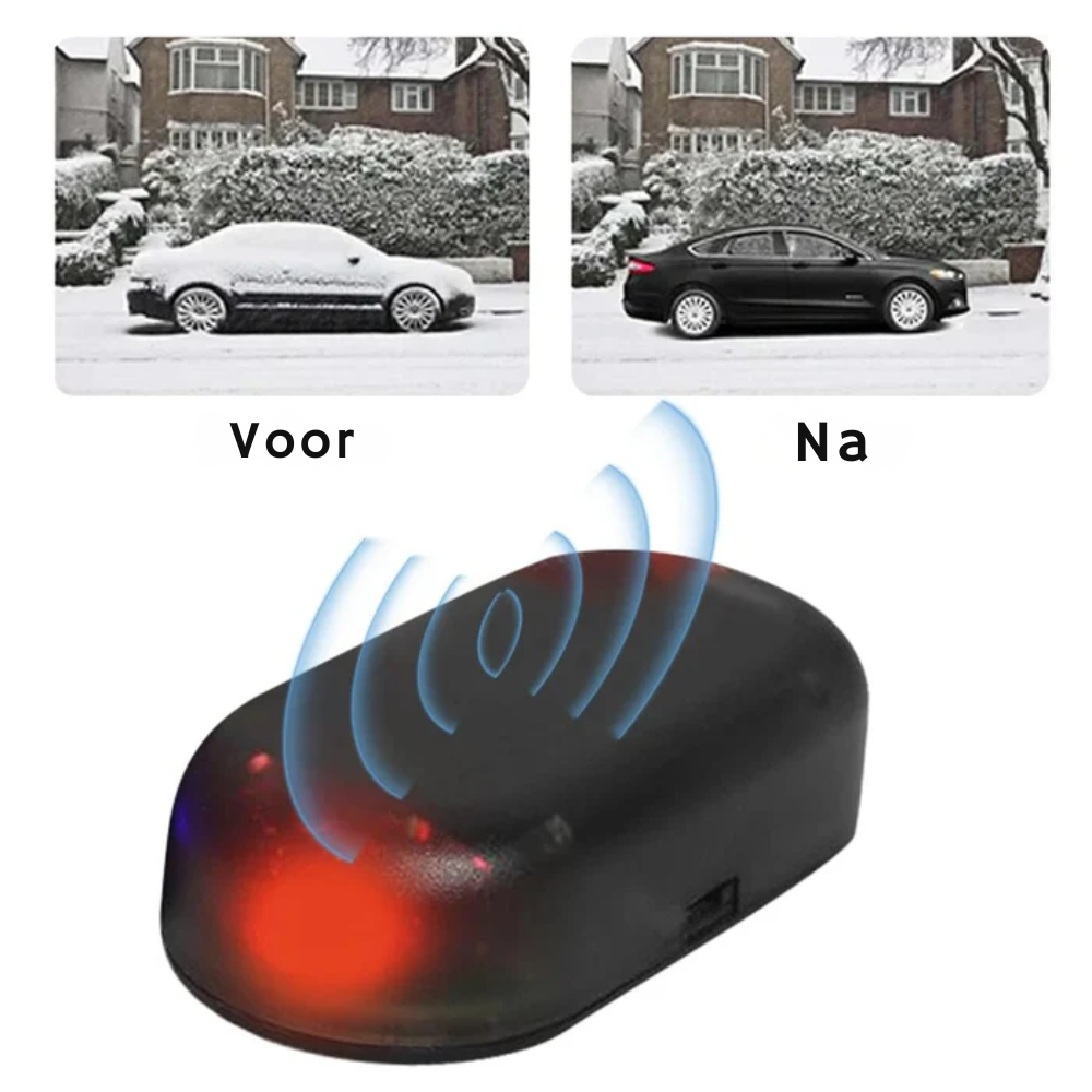 Sneeuwverwijderaar voor Auto – Ultrasone technologie – Voor sneeuw en ijs