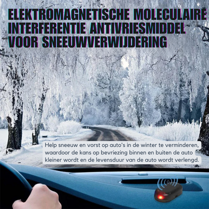 Sneeuwverwijderaar voor Auto – Ultrasone technologie – Voor sneeuw en ijs