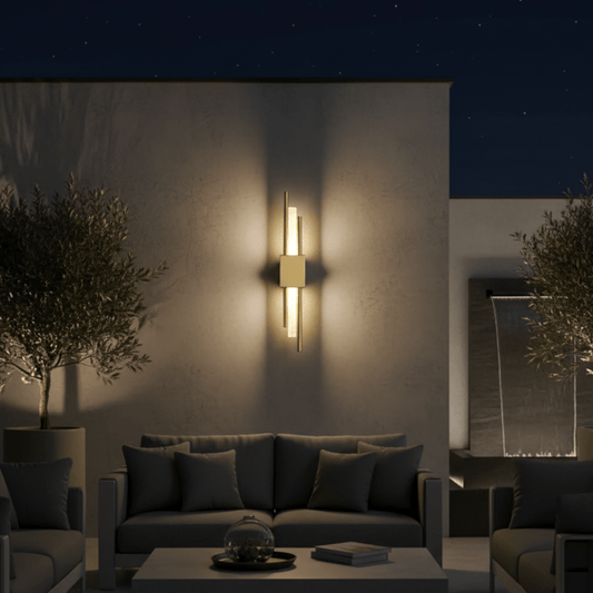 Wandlamp met Geometrisch Ontwerp – LED Verlichting – Voor Binnen en Buiten