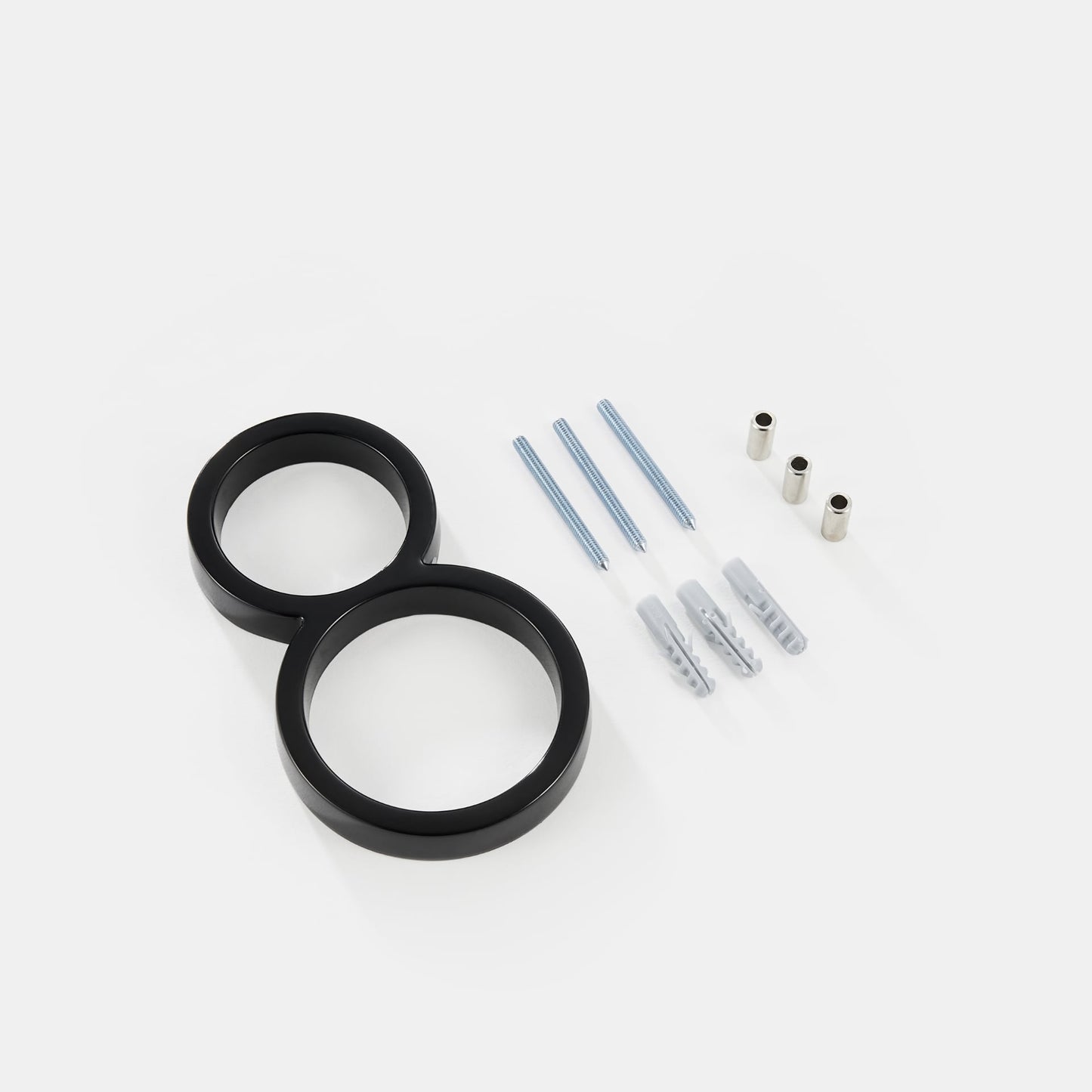 Zwarte Huisnummer Plaquette – Minimalistisch Design – Duurzaam – Voor Buitengebruik