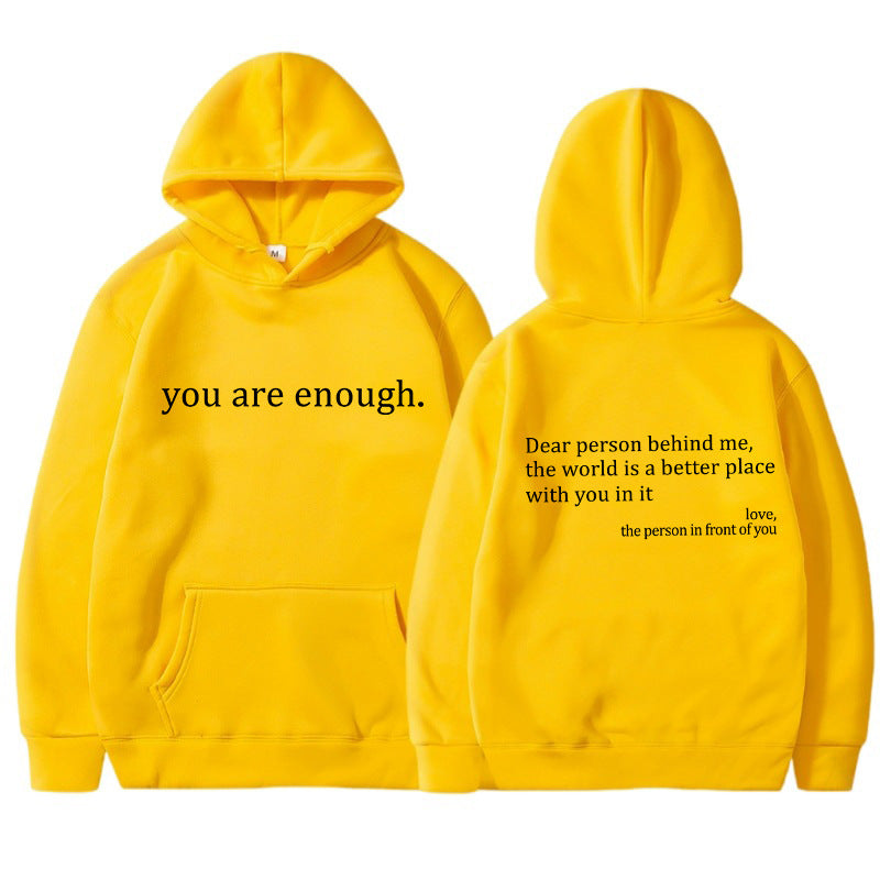 Hoodie Dames – Motivational Tekst – Zachte stof – Voor casual outfits