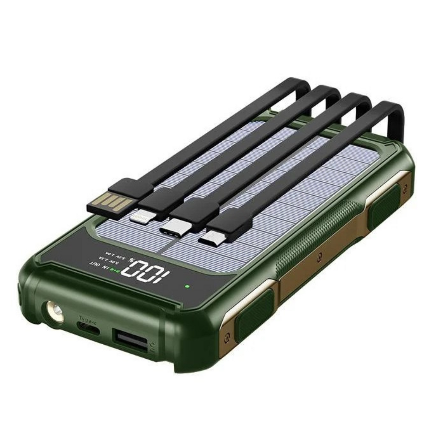 Draagbare Solar Powerbank – Snelladen – Voor Smartphones