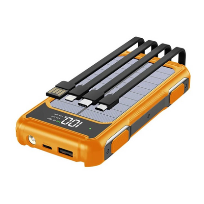 Draagbare Solar Powerbank – Snelladen – Voor Smartphones