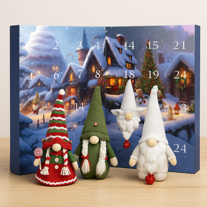 Zauberwald Gnome Box - 24 Dagen Knuffel Gnomes voor Kerst