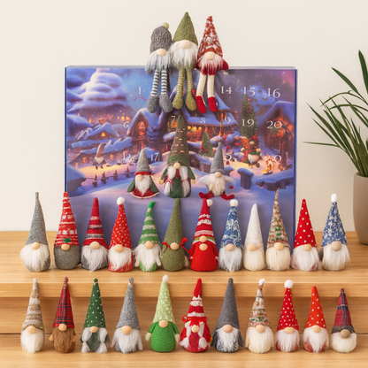 Zauberwald Gnome Box - 24 Dagen Knuffel Gnomes voor Kerst