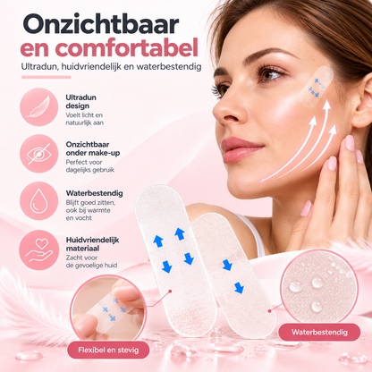 Fittershape V-Face Lifting Tape – onzichtbaar & waterbestendig