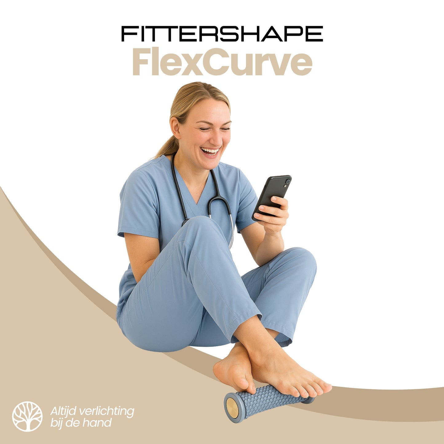 Fittershape FlexiRoller | Voor Spierontspanning & Voetverlichting