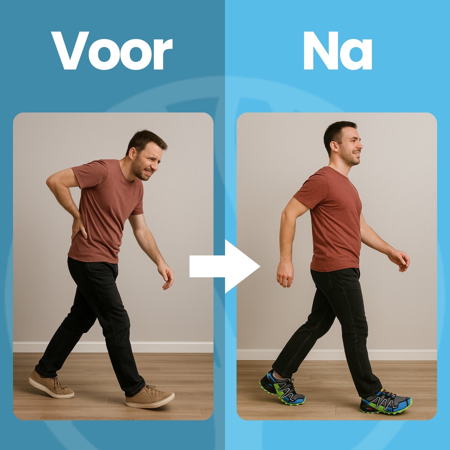 Fittershape TrailEase Walkers | Comfortabele Outdoor Wandelschoenen