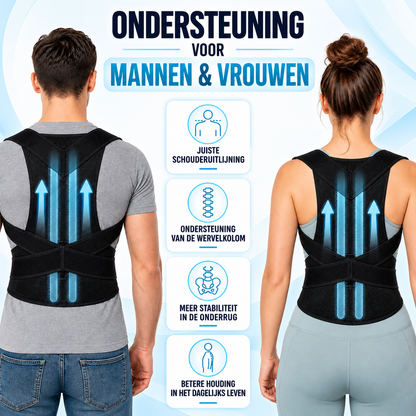 Fittershape PostuRise Houdingscorrector – verstelbaar & ademend