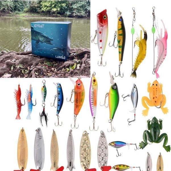 Predator Fish Adventskalender 2025 - 24 Aas & Accessoires voor Vissers