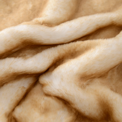 Faux Fur Deken – Luxe Design – Zachte Voering – Voor Bank of Bed
