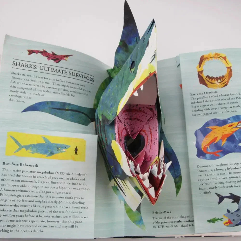 Pop-up boek – dinosaurussen – 3D illustraties – voor kinderen