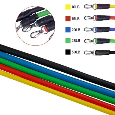 Weerstandsbanden Set – Verstelbare Spanning – Voor Thuisfitness