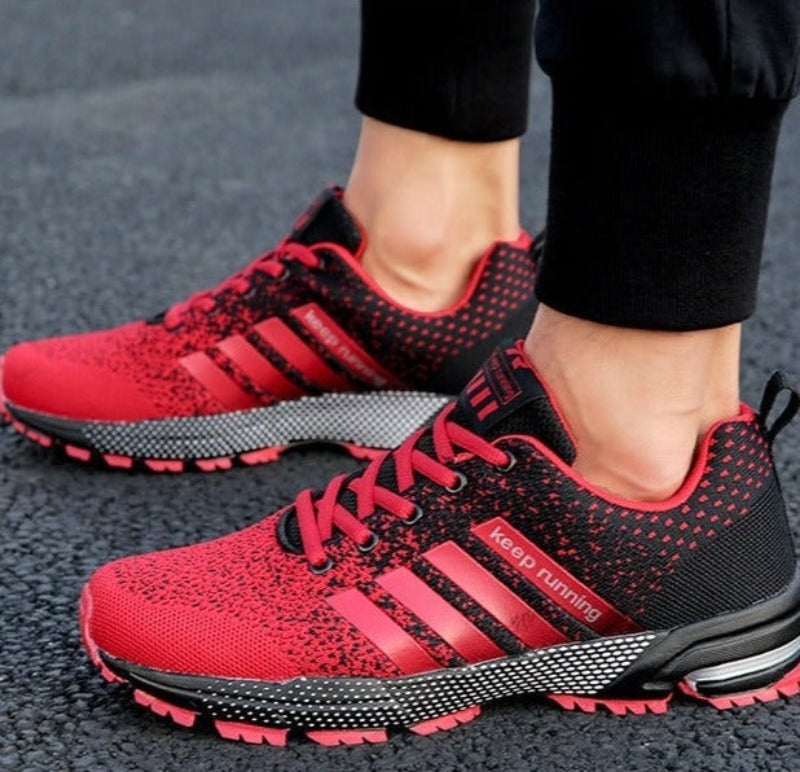 Hardloopschoenen voor heren – Ademend – Verhoogde zool – Voor sport