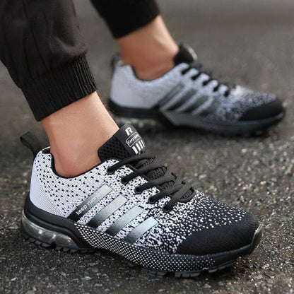 Hardloopschoenen voor heren – Ademend – Verhoogde zool – Voor sport