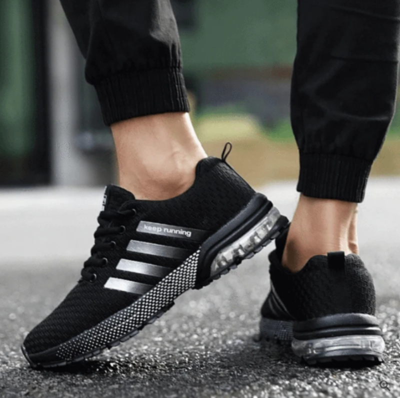 Hardloopschoenen voor heren – Ademend – Verhoogde zool – Voor sport