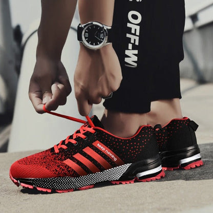 Hardloopschoenen voor heren – Ademend – Verhoogde zool – Voor sport