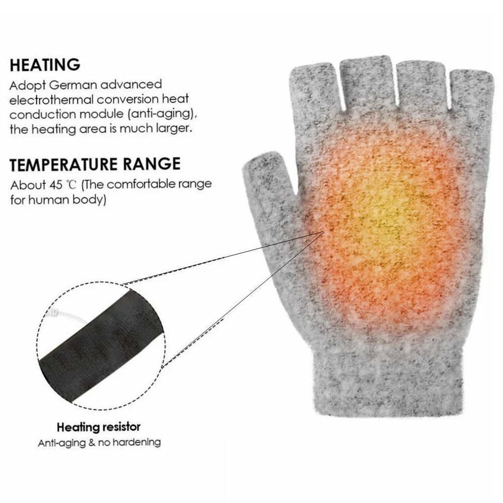 Verwarmde Handschoenen – USB Oplaadbaar – Voor Koude Dagen