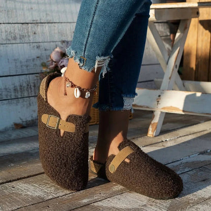 Pantoffels – Zacht en Warm – Met Gesp – Comfortabel en warm