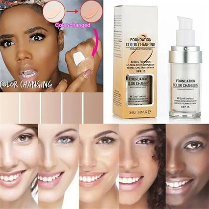 Foundation Make-up – Langdurige Dekking – SPF 15 – Voor een Egale Teint