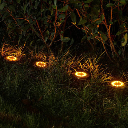Zonne-LED Tuinlampen – Oplaadbaar – Set van 2 – Voor Tuin en Buitenruimte