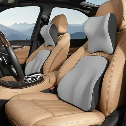 Auto Nek- en Lendensteun – Ergonomisch Ontwerp – Voor Comfort en Ondersteuning