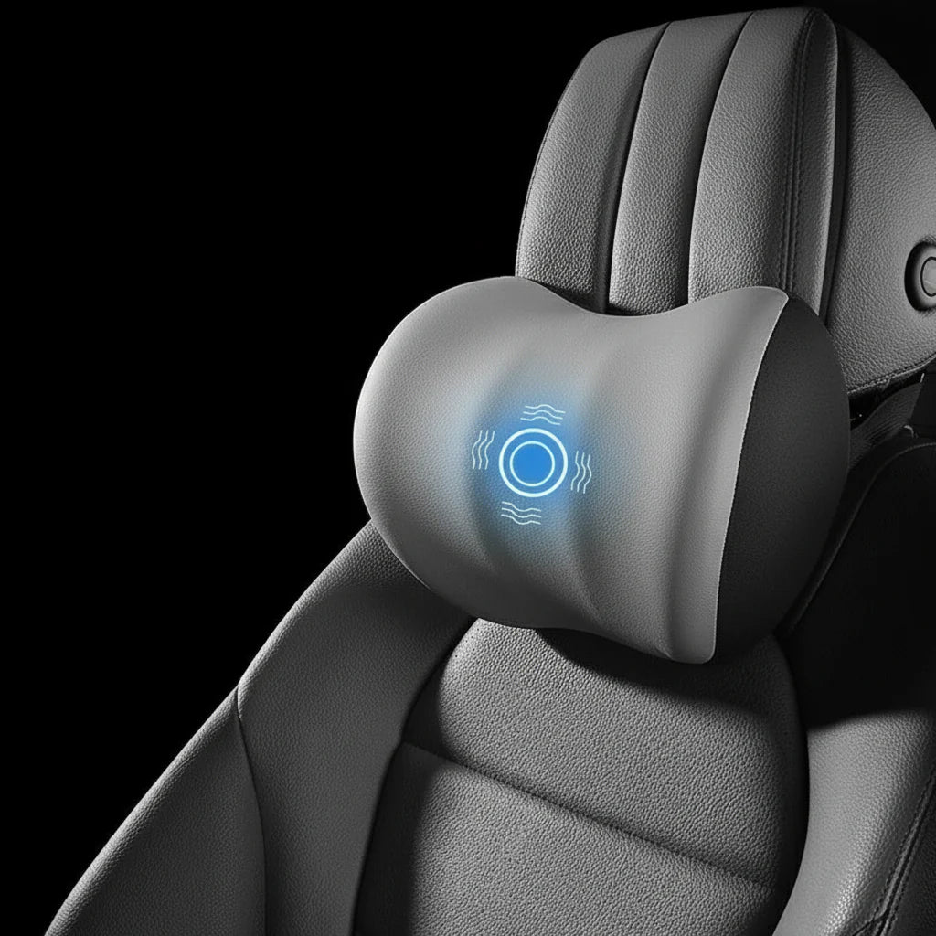 Auto Zittingsteun – Verwarmd – Massagefunctie – Geschikt voor Meeste Auto’s
