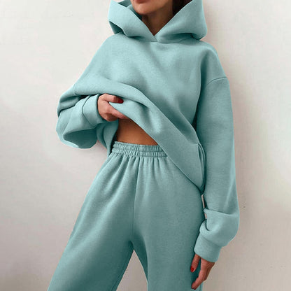 Hoodie Set – Zachte stof – Comfortabel – Voor dagelijks gebruik en ontspanning