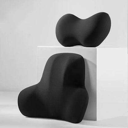 Auto Zittingsteun – Geheugenfoam – Ergonomisch – Geschikt voor Meeste Auto’s