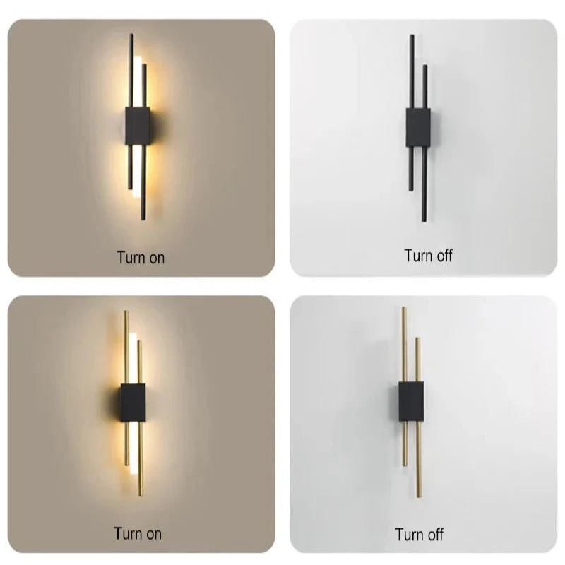 Wandlamp – Modern Design – LED Verlichting – Sfeervolle Sfeer – Voor Slaapkamer