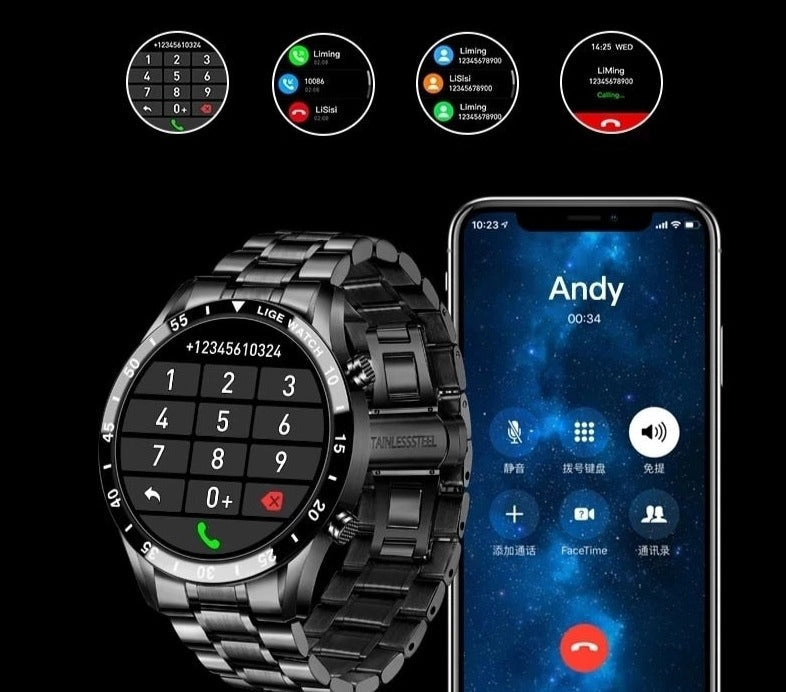 Luxe 4G SmartWatch – Elegante Stijl met Bellen en Connectiviteit