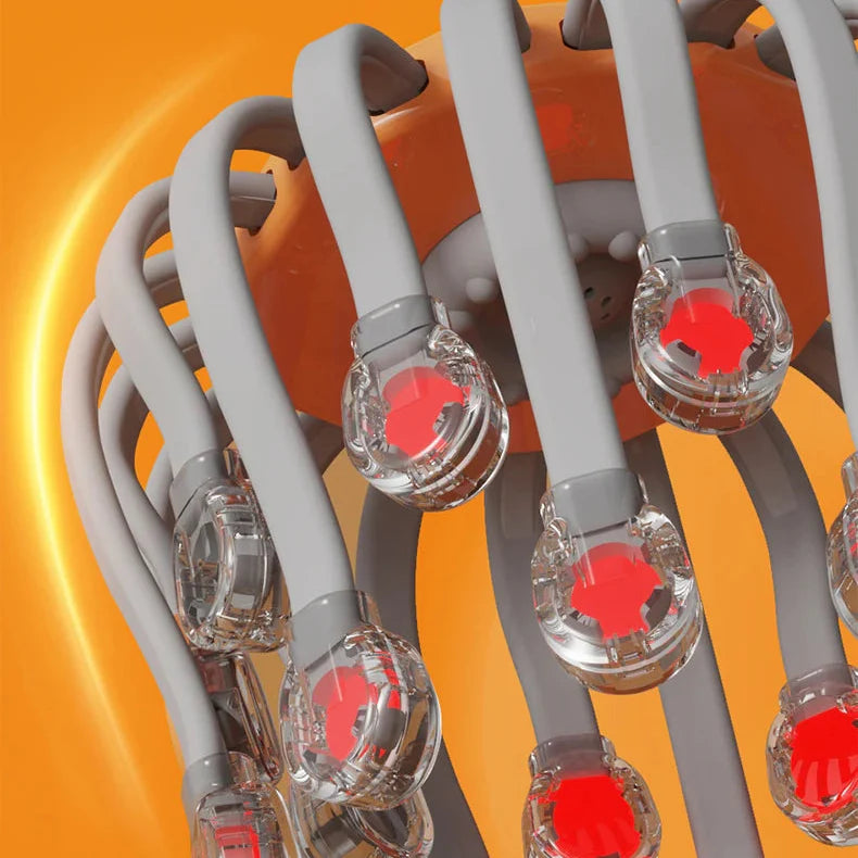 Octopus Massage Kop – 20 Massagetechnieken – Voor Hoofd en Nek