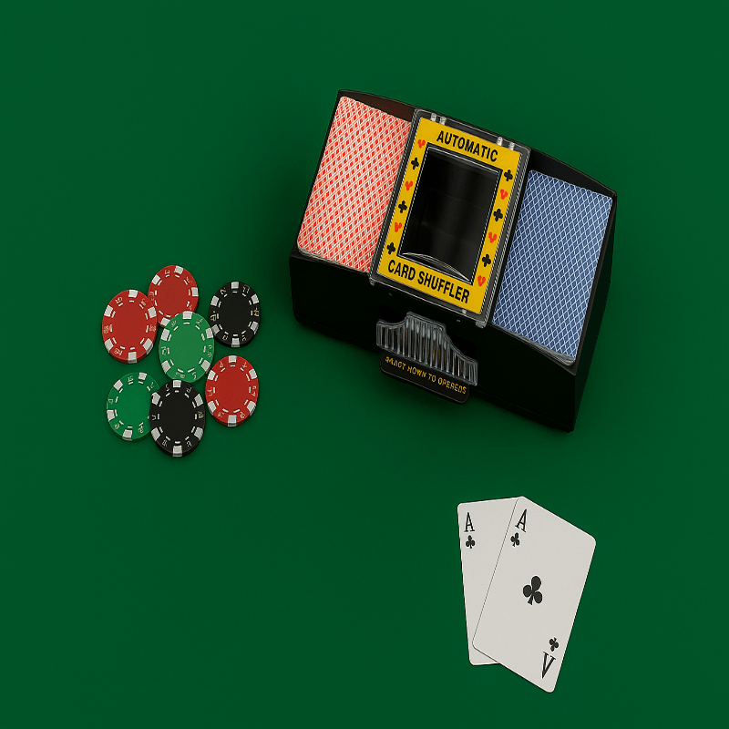 Automatische Kaartmixer – Voor Twee Stokken – Eenvoudig in Gebruik