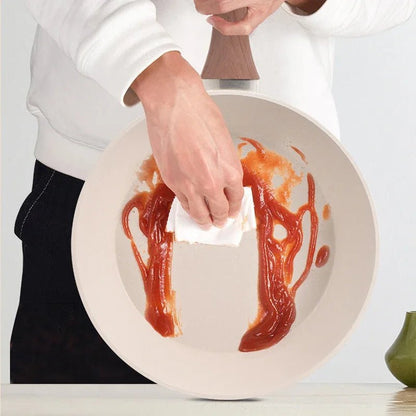 Koekenpan – Antiaanbaklaag – Geschikt voor Gas en Elektrisch – Wit