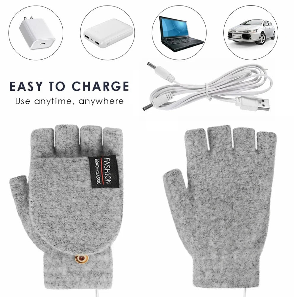 Verwarmde Handschoenen – USB Oplaadbaar – Voor Koude Dagen