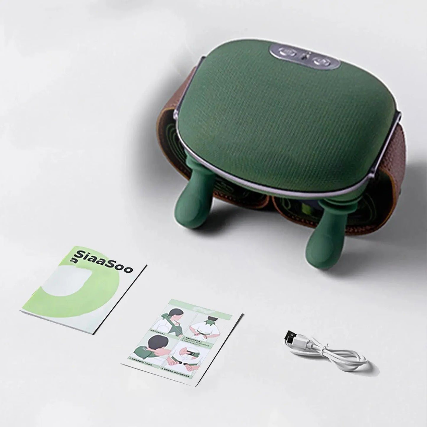 Massageapparaat – Verstelbare Band – Ergonomisch Ontwerp – Voor Nek en Schouders