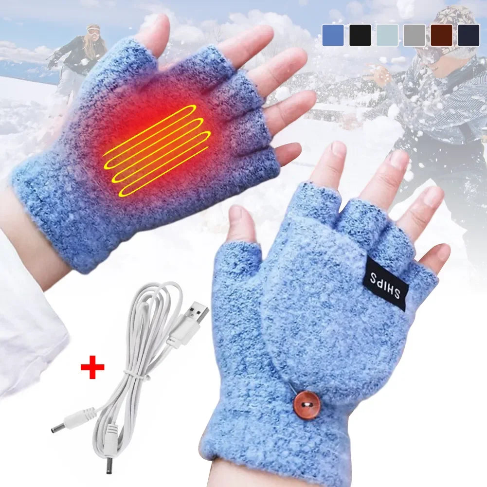 Verwarmde Handschoenen – USB Oplaadbaar – Voor Koude Dagen