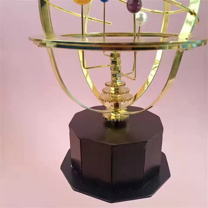 Aardbol met Beweging – Zonne- en Planetensysteem – Decoratief Model