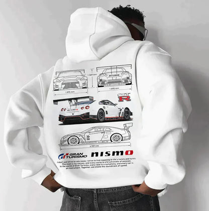 BMW M3 Hoodie – Auto Print – Zachte stof – Voor autoliefhebbers