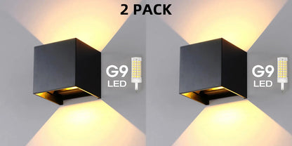 Wandlamp – Dubbele Verlichting – Sfeervolle LED Verlichting – Modern Design