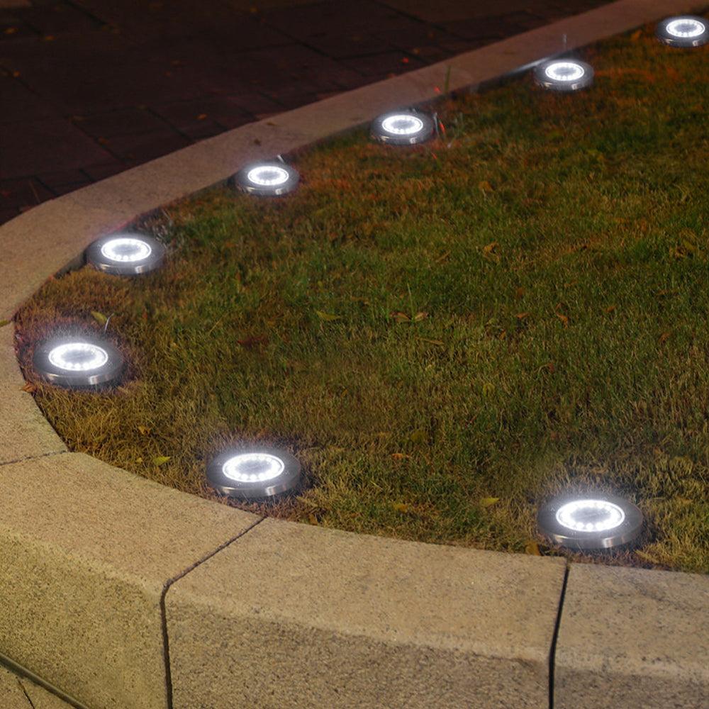 Zonne-LED Tuinlampen – Oplaadbaar – Set van 2 – Voor Tuin en Buitenruimte
