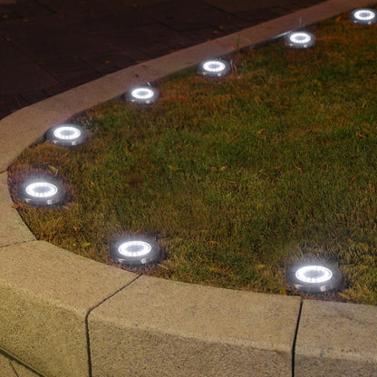 Zonne-LED Tuinlampen – Oplaadbaar – Set van 2 – Voor Tuin en Buitenruimte