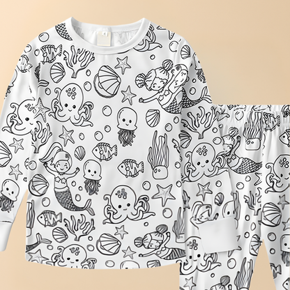 Kerst Pyjama voor Kinderen – Fijne Kerst en Nieuwjaar – Zachte Stof