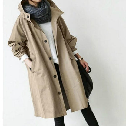Waterdichte Trenchcoat – Voor Dames – Ademend en Comfortabel