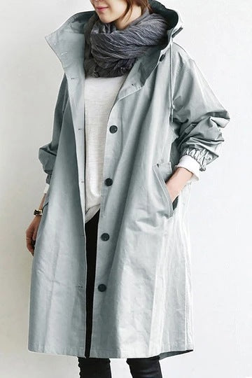 Waterdichte Trenchcoat – Voor Dames – Ademend en Comfortabel