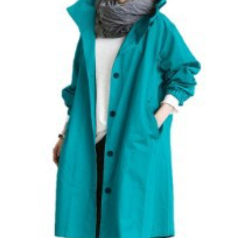 Waterdichte Trenchcoat – Voor Dames – Ademend en Comfortabel