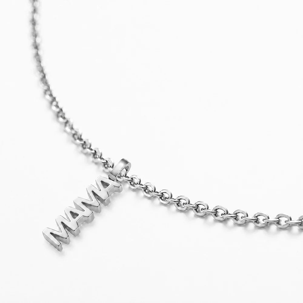 Fittershape Mama Halsketting – goud met bedelhangertje