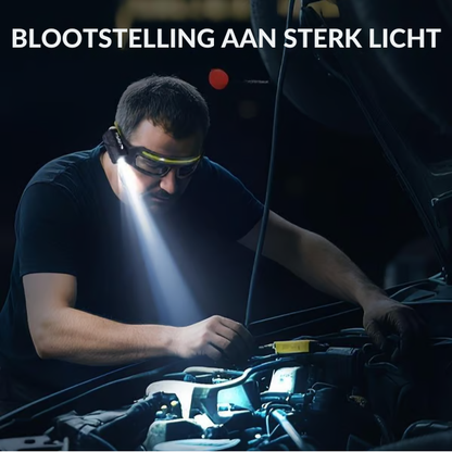 Verlicht werkbril – LED-licht – voor handsfree verlichting