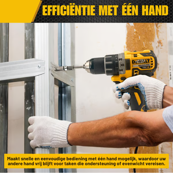Schroefhouder – Veilig Schroef Bevestigen – Voor Schroefwerkzaamheden – Set van 4